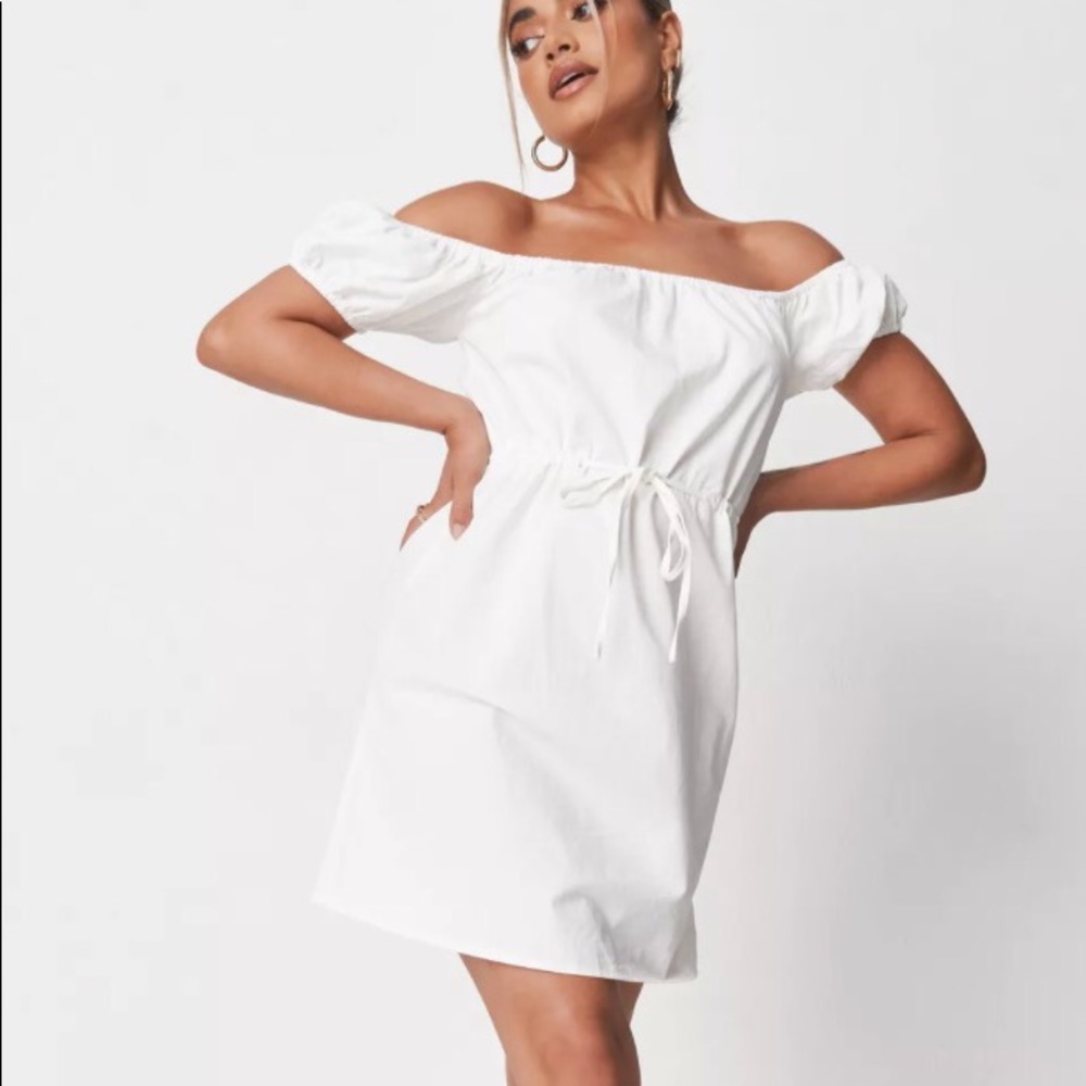 Missguided White Skater Dress NWT size 14